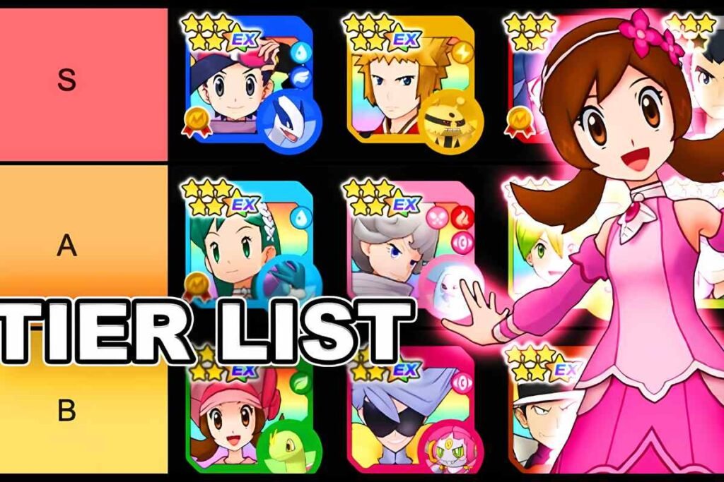 Pokemon masters ex tier list