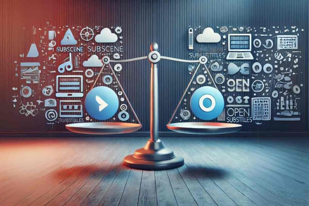 Subscene vs. OpenSubtitles: A Detailed Comparison